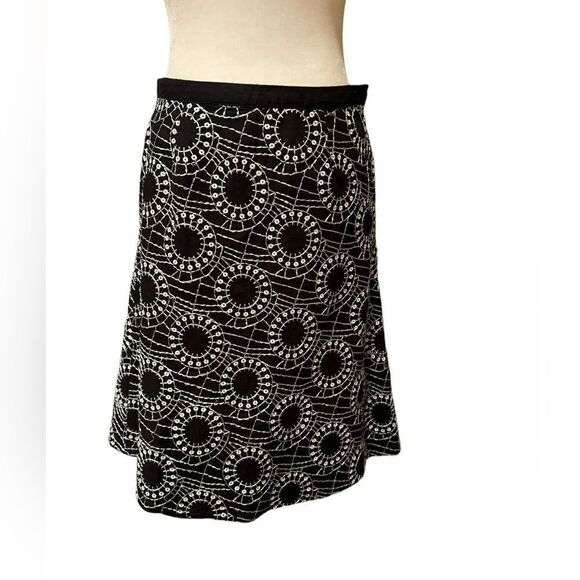 Richard Malcolm Black & White Skirt Size 4 - Picture 1 of 8